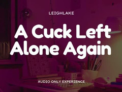 SALE PRICE! - A Cuck Left Alone Again - Cuckold Audio Only Clip - LeighLake