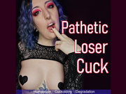 PATHETIC LOSER CUCK - Audio - Degrading Cuckold Humiliation by Miss Faith Rae with Cruel Teasing and Loser Rejection - HD 1080p MP4