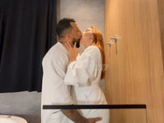 Part 2 Cuckolding, I recorded with a fan a real Cuckold experience for a day, spit and licking used pussy