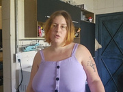 Cuckold cleans my feet and pussy