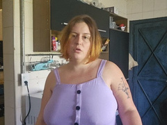 Cuckold cleans my feet and pussy