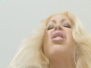 Candy Manson cuckolds her sissy husband making him watch her fuck a real man and makes him eat creampies and squirts on his face 69636