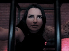 Cuckold talk for locked in cage loser POV - 4K | Black Nymphe