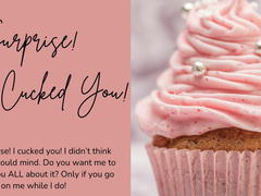 The Gentle Domme-Surprise I Cucked You-Cuckolding-CEI-Cum Eating-Beta-Hotwife