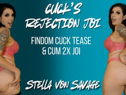 Cuck's Rejection Cum Twice JOI - FinDom Date Tease