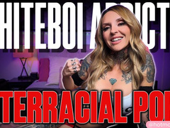 Whiteboi Addicted to Interracial Porn