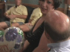 Hot Wife BBW Mandy Lay Birthday Gangbang! (wmv)