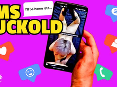 SMS Cuckold - Cheating wife fucks lover and sends videos to husband | 1080p