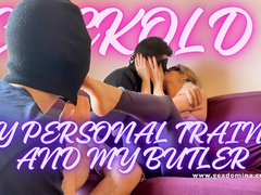 REAL CUCKOLD: MY PERSONAL TRAINER AND MY BUTLER