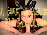 Soul-Sucking Succubus: Blowjob & Ball Sucking! Ft Jade Sun & Dominant Z - HD MP4 1080p Format