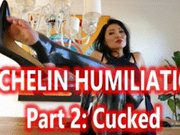 Michelin Humiliation Part 2: Cucked - Mz Kim - Cuckolding Humiliation Latex Goddess Femdom POV Slave Training SPH MP4