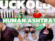 REAL CUCKOLD: CUCKOLD HUMAN ASHTRAY