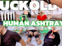 REAL CUCKOLD: CUCKOLD HUMAN ASHTRAY