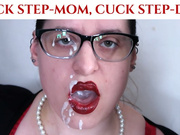 Fucking your step-mother while cuck step-dad watches