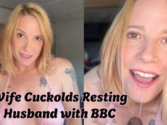 Wife Cuckolds Resting Husband with BBC - Jane Cane