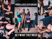 Horny Latex Size Queens Get What They Need