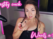 Eat cum chastity cuck MP4