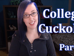College Cuckold Part 1 of 5 - REMASTERED - College Girlfriend POV Roleplay by Miss Faith Rae with Cuckolding and Dirty Talk - HD 1080p MP4