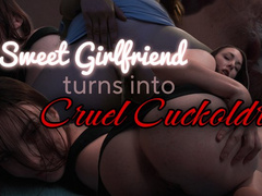 Sweet Girlfriend Turns Cruel Cuckoldress