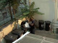 THIS CUCKOLD LICKER OFFERS HIS WIFE HOLES TO A BLACK GUY