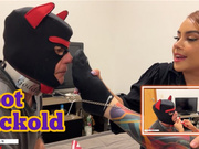 Evil Lohan and Inara Doutrinadora: Foot cuckold humiliation (1080)