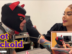 Evil Lohan and Inara Doutrinadora: Foot cuckold humiliation (1080)