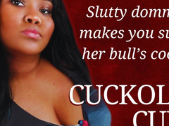 Cuckold Cum Cleanup - Bella Trixxx Makes You Taste Her Bull's Cock