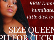 Size Queen's SPH for Cucked Husband - Bella Trixxx - Small Penis Humiliation and Cuckold Femdom Audio