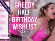 Greedy Half Birthday Wishlist ALPHA BJ 2024