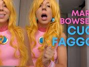 MARIO IS BOWSER'S CUM EATING CUCK FAGGOT