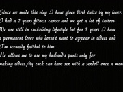 BRUTAL HONESTY ( I 'M MARRIED WITH A LOSER FOR 12 YEARS )