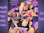 Begging My Boyfriend's Friends For Your Chastity Key Cuck Double Feature - Cuckolding Humiliation Keyholder Femdom POV with Mistress Mystique - WMV