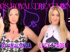 Royal Treatment with Lady Anaconda