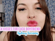 Lipstick Kisses for Cuck Boyfriend - A lipstick scene featuring: POV kissing, SPH, beta POV, and dirty talk - 1080 WMV