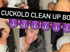 Cuckold Bitch Boy Watching Us Fuck! POV Style Humiliation, Cum Eating Instructions, Slave Training, SPH