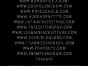 Jodi Taylor in hot cuckold hot wife sex creampie eating cuckold sex and pov blowjob and pov sex and chastity tease fucking lover while you watch pegging strapon and humiliating your small penis SPH CBT 23