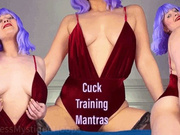 Cuck Training Mantras - Accept being a cuck - Verbal Humiliation and Cuckolding Female Domination with Femdom Brat Girl Mistress Mystique - MP4