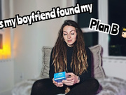 You found your cheating girlfriends plan b