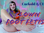Cuckold and CEI Foot Fetish with Cum Play