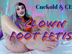 Cuckold and CEI Foot Fetish with Cum Play