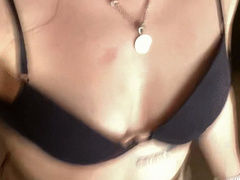 CAROLINA IENA - Italian hot wife tells her cuckold hubby what she just did with her black bull