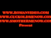 Interracial BBC cuckold hot wife POV cuckold sex and pov blowjob creampie eating sex and chastity tease fucking lover while you watch and humiliating your small penis SPH CBT 233