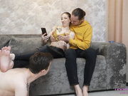 AVRIL and SAM - It's a hard life for a pathetic cuckold! (4K)