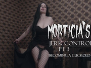 Morticia's Jerk Control pt 3 Becoming a cuckold -German
