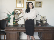 Mistress boss and her cuckold (1080p)