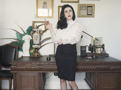 Mistress boss and her cuckold (1080p)