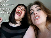 Sneaky Lesbian Wife Shrinks Husband WMV - A Shrinking Cuckold Fantasy with Megan Daw and Jane Judge