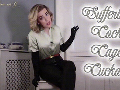 Suffering Cock Cage Cuckold