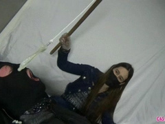 Condom Bait!! Fishing with Slave Loser by Bruna # 1080HD