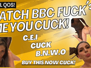 BBC Fucks Pregnant QoS Wife While Cuck Watches